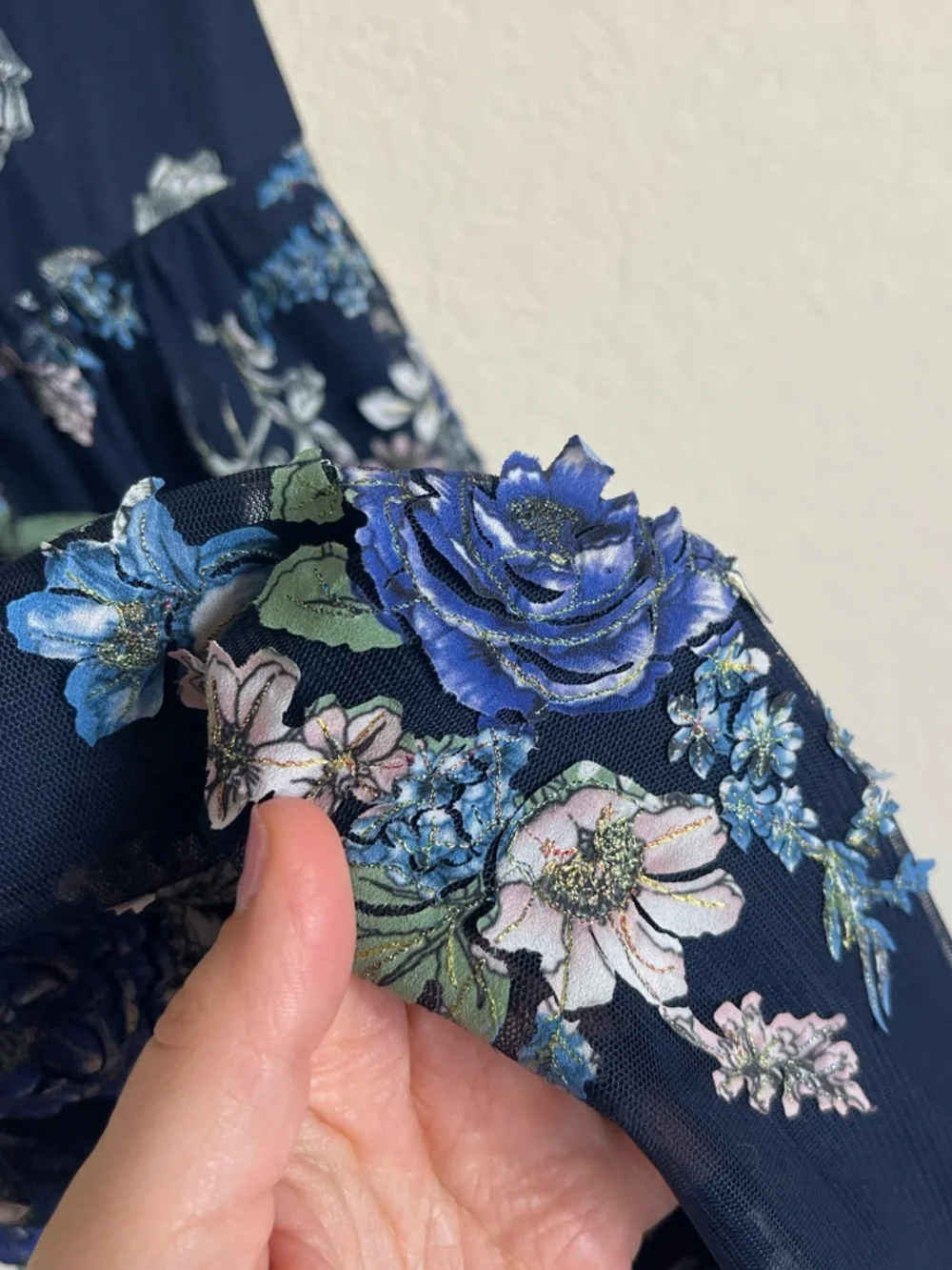 Nicole Miller spaghetti strap